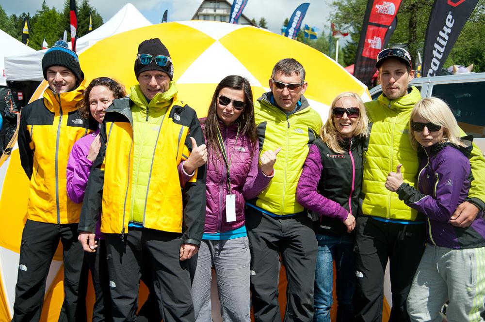 ól tým Rubena Auto Menčik Specialized + ól tým The North Face